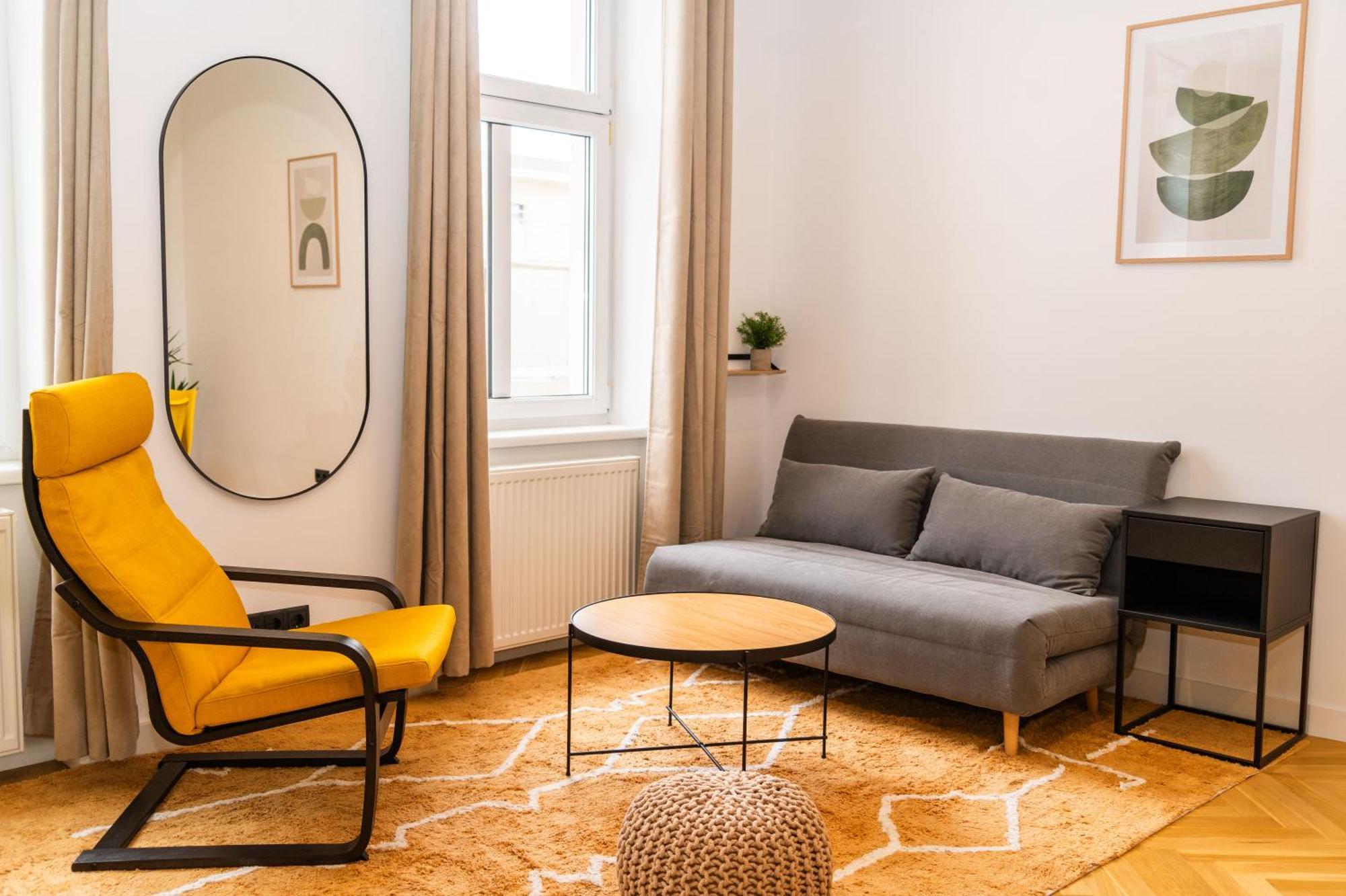 Myflat - Bright Apartment Near Central Station Wien Rom bilde